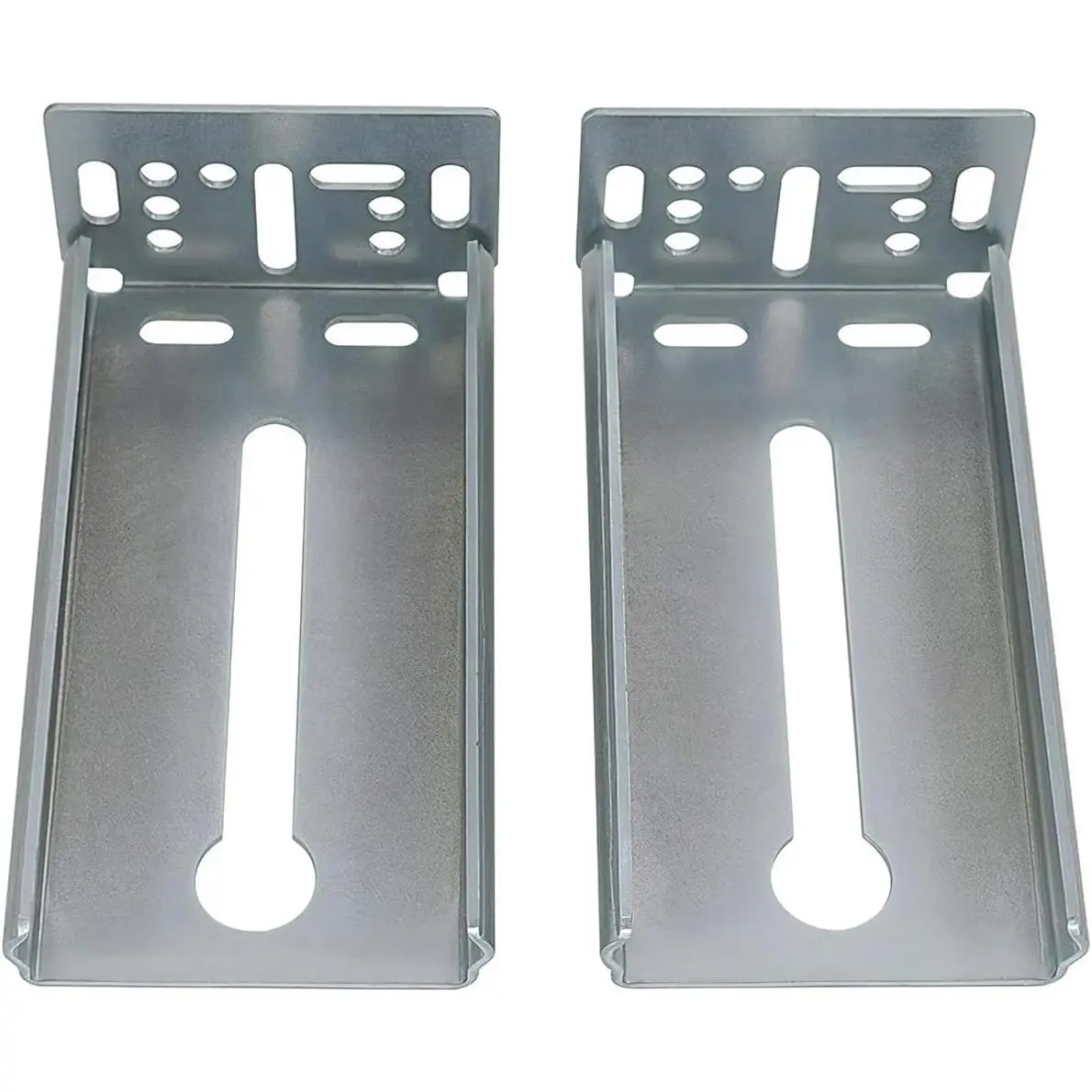 Rear Mounting Brackets for Drawer Slide, 1 Pair Cabinet Drawer Bracket for Face Frame Cabinets, Kitchen Replacement Parts for 1.77 inch(45mm) Width Furniture Guides
