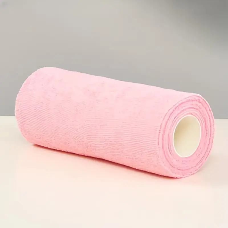 Reusable Cleaning Household Wipes Roll, 20 Sheets, Kitchen Paper Towel Alternative, Multi-Surface Home Cloth, Durable and