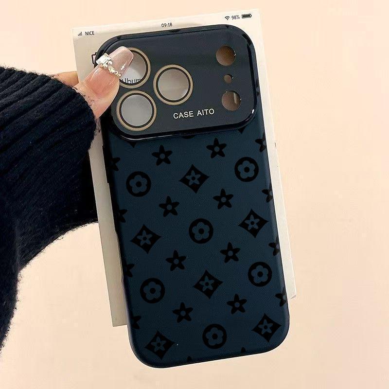 Darlingcase iPhone Case, Vintage Print Dopamine Ins Style Solid Color Case with Soft Skin-Friendly Touch and Full Lens Protection Case for iPhone17 Pro Max, iPhone 16 Pro Max, 15/14/13/12/11 – Slim Protec