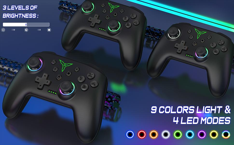 Wireless Switch Pro Controller for Nintendo Switch /OLED/Lite/PC/IOS/Android