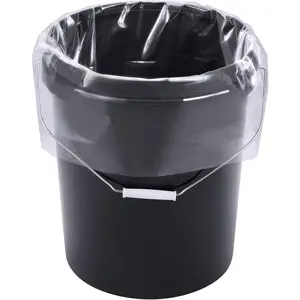 5 Gallon Bucket Liner Bags for Marinating and Brining, Food Grade, BPA Free, Extra Heavy Duty Leak Proof, Great for Food Storage, Ice Bucket, 4Mil, Pack of 12