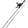 M Power Lightweight 2-Piece Spinning Fishing Rod & Reel Combo Set, 1.8m/6ft 125g Saltwater Casting Reel with 5-Bearing Smooth 4+1BB 7.2:1 Gear Ratio DC, High Precision Anti-Corrosion for Stable Freshwater/Saltwater Lake Use, 1.5mm-150m Capacity