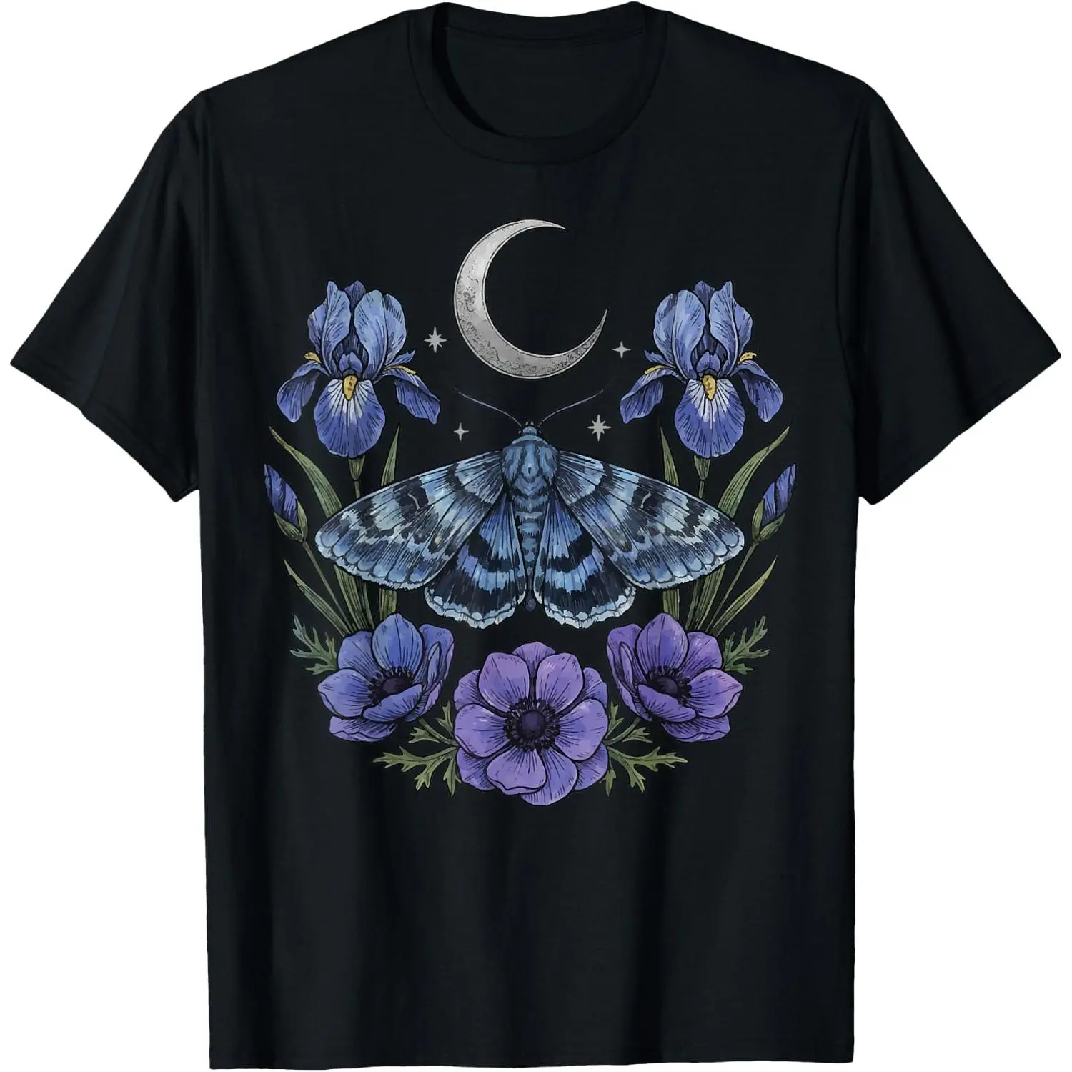 Moth Goblincore Aesthetic Cottagecore Graphic T-Shirt
