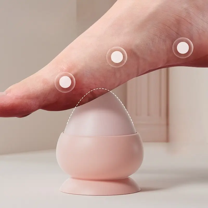 Fascia Ball Suction Cup Solid Silicone Foot Massage Hedgehog Peanut Ball, Yoga Relaxation Shoulder Back Waist Massager, Portable Muscle Relief Tool, Fascia Release Tools