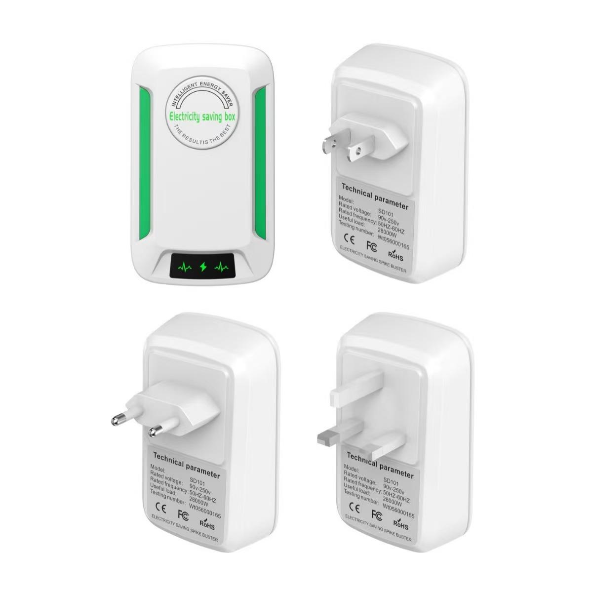 Plug-In Power Box with US Plug – 2026 Updated Design, Compatible with 90–250V Input Range.