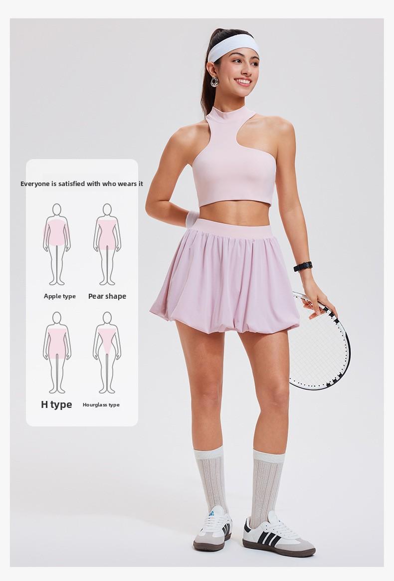 Flowy Bubble Skirt for Women High Waist Cute A-Line Mini Skirt Y2K Casual Party Skort