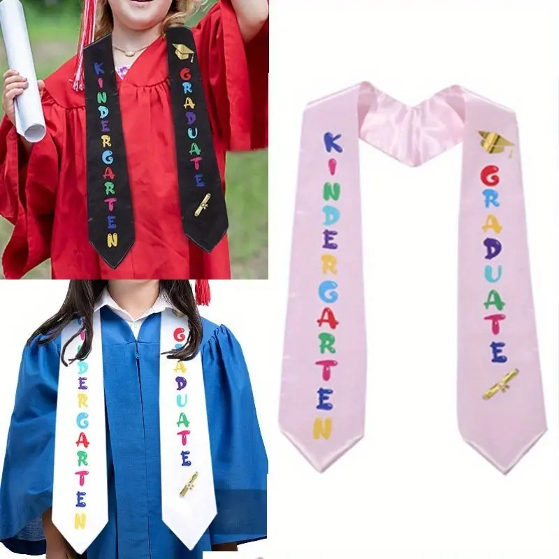 Honorary Award Graduation Sash, Premium Shoulder Strap Ribbon for Class of 2026, Perfect Ceremony Accent, Timeless Keepsake for Graduates