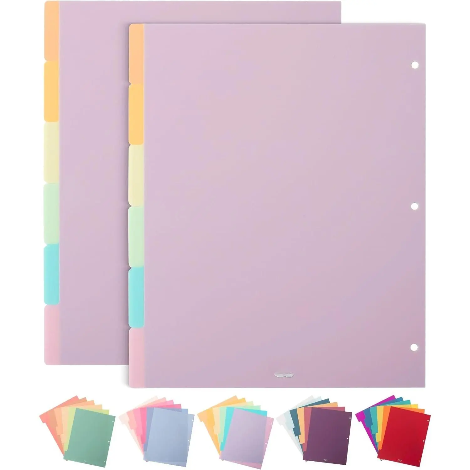 - Dividers for 3 Ring Binder, 2 Sets, 6 Pack/Set, 12 count