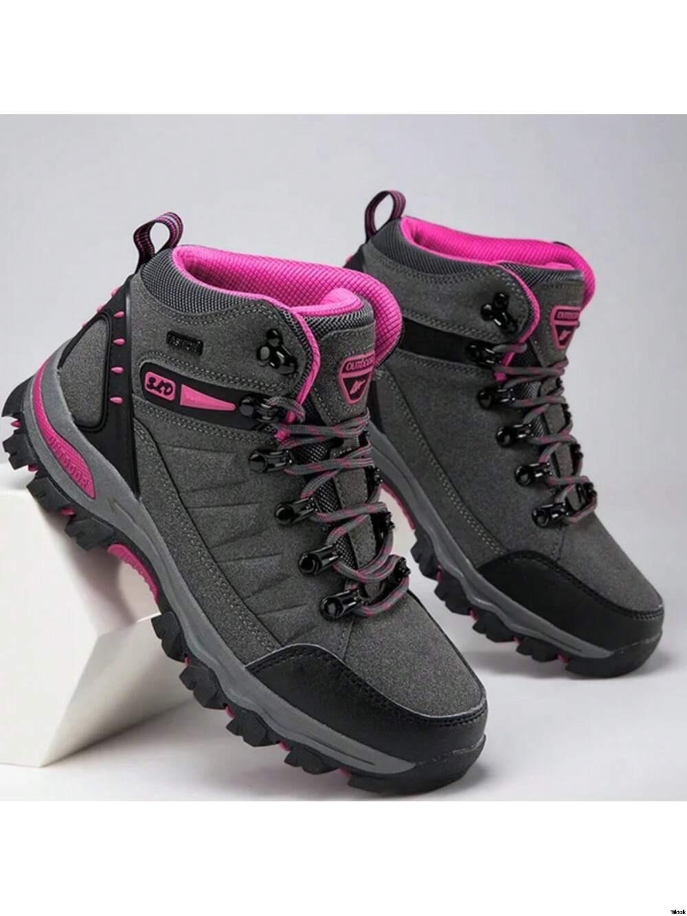 Mujeres Para Trabajo De Botas Boots Ankle Anti-Slip Work Shoes Safety Women's 2023 Boots Hiking Waterproof Women's Boots Women's Steel Toe Trainers Closed Footwear Girl Bridal