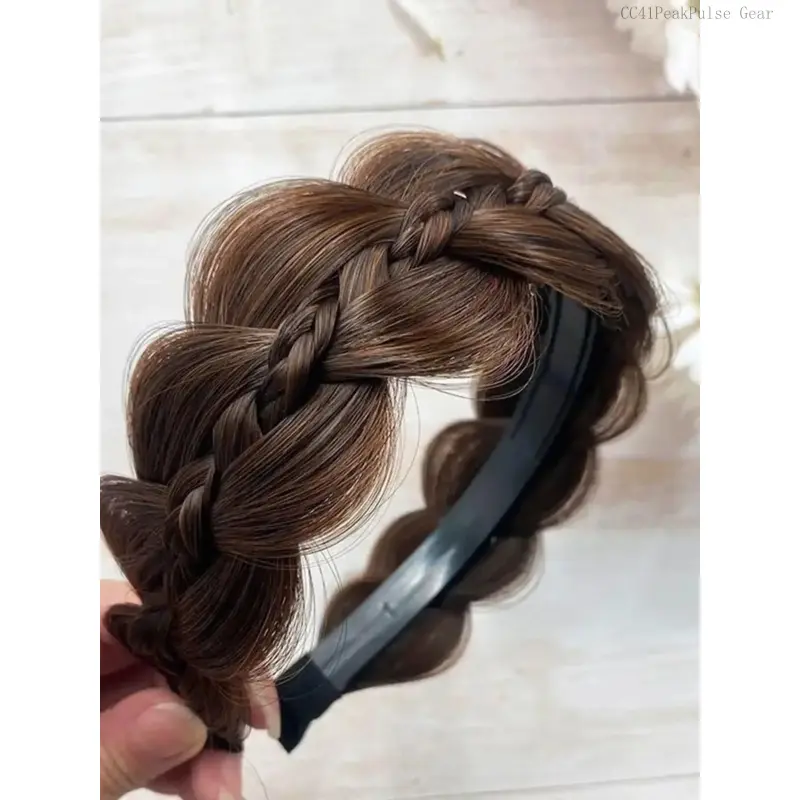 Women's Elegant Braided Headband, Trendy Gorgeous Natural Braided Headband, Chic All-match Hair Accessories for Hairstyle DecorCC41PeakPulse Gear