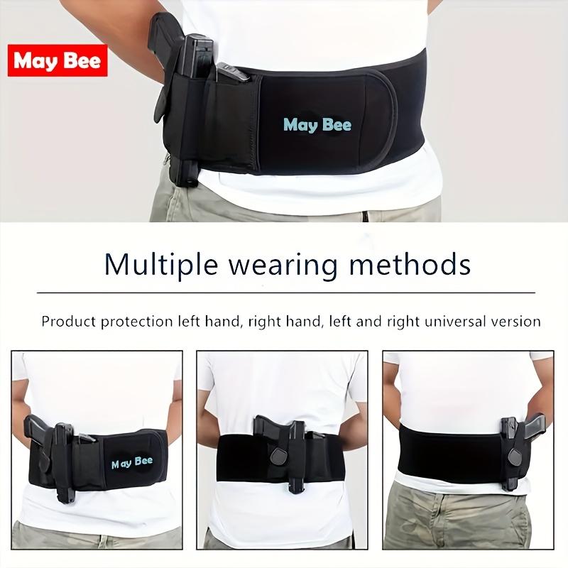 Belly Band Holster For Concealed Carry - Holsters For Men Women, Waist Holster Fit For Lcp, Glock 17 19 26 S&W M&P 40 Shield Bodyguard, Sig Sauer, Beretta, 1911, Smith And Wesson, Shield Tactical Equipment Protective Gear