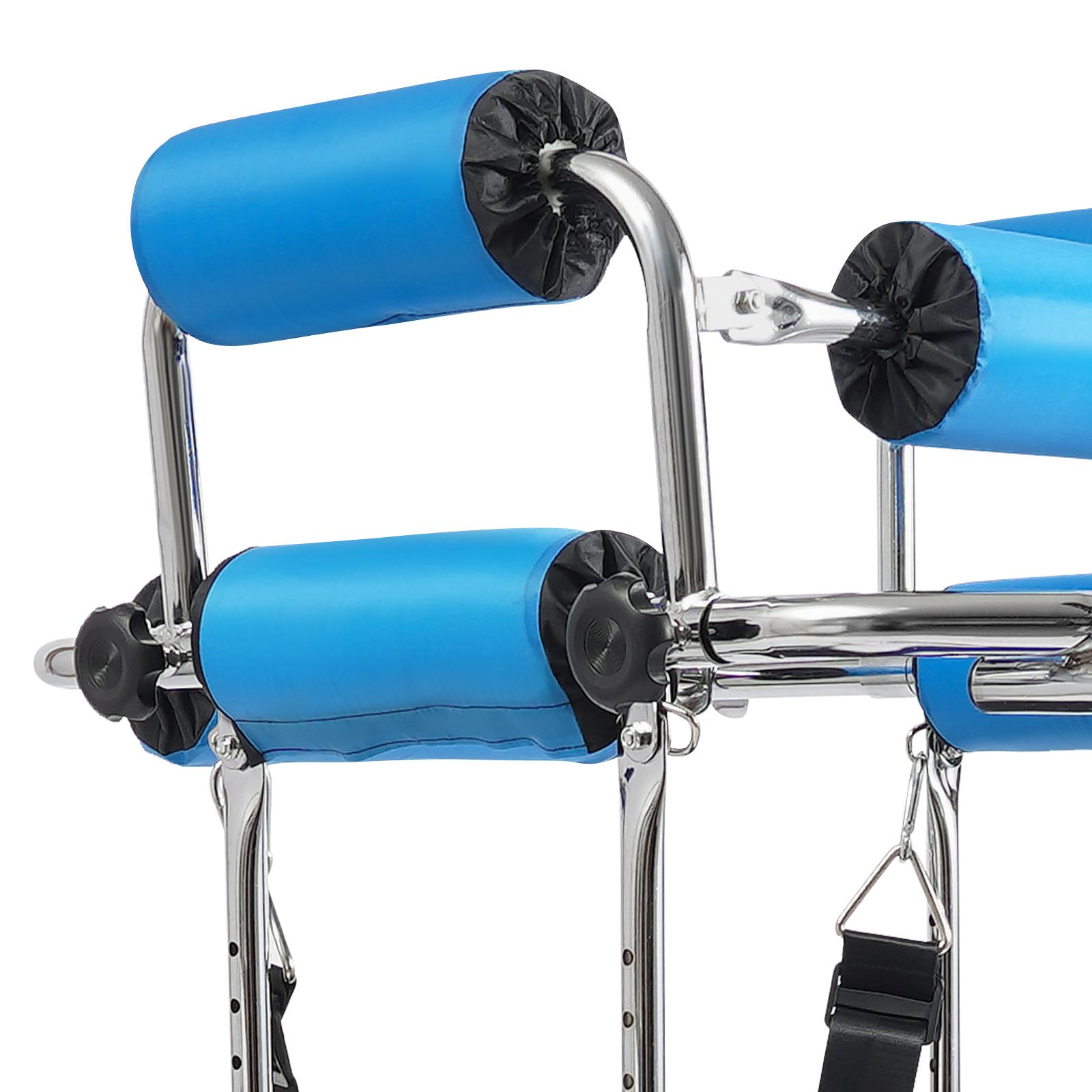 Portable walking aid, adult walking frame suitable for elderly standing frames, standing walking frame with IV pole, suitable for elderly individuals and rehabilitation patients Height Adjustable Walker Healthcare Equipment Portable walking aid, adult walking frame suitable for elderly standing frames, standing walking frame with IV pole, suitable for elderly individuals and rehabilitation patients Height Adjustable Walker Healthcare Equipment