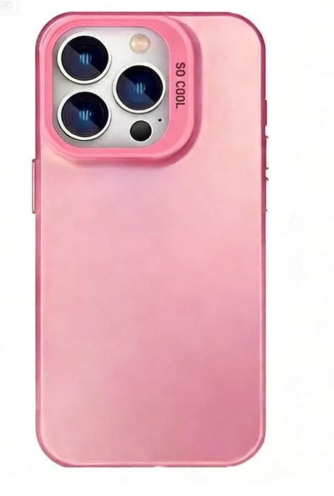 Rainbow Silver-Finish Phone Case with Red Bull Energy Drink Design — Compatible with iPhone 16 / 15 / 14 / 13 — Shockproof Silicone Gradient Back Cover