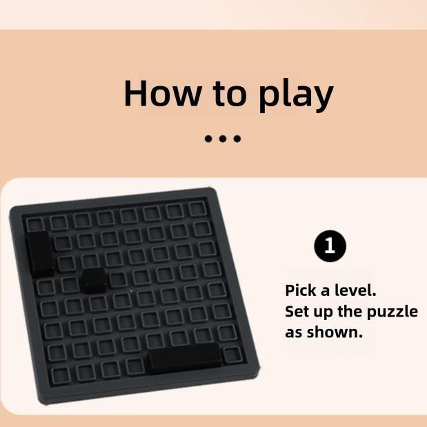 Logic Puzzle Brain Teaser Game for Kids & Adults, 88 Challenging Levels, Educational Logic Toy, Travel Games for Ages 7+ preschool montessori