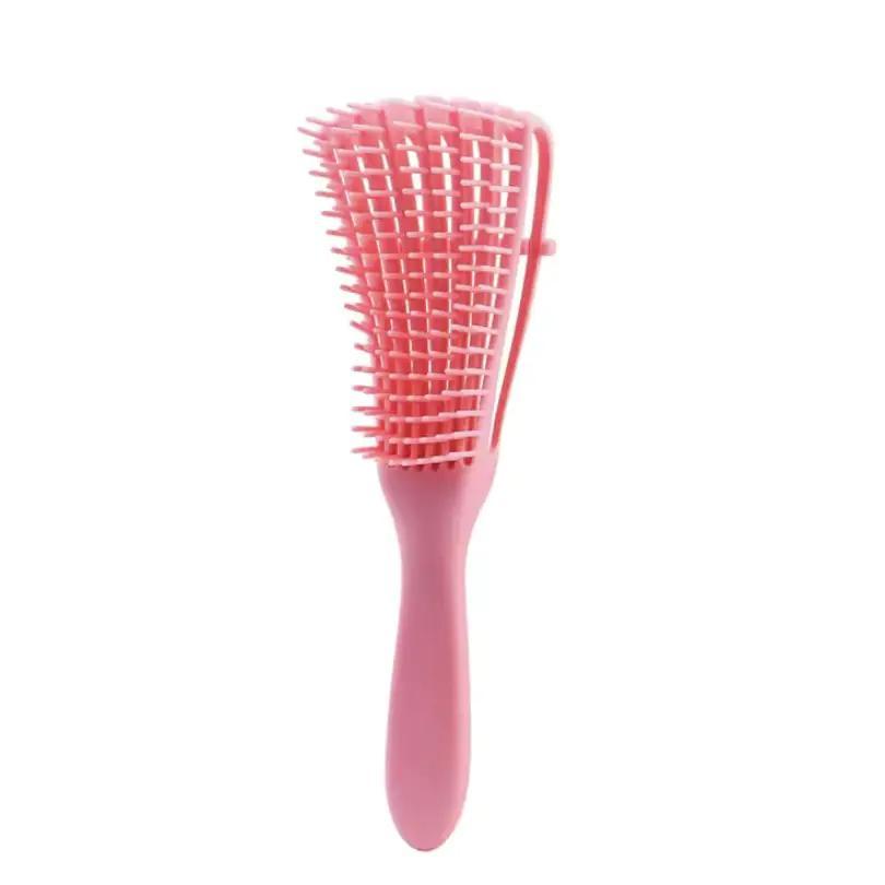 Hair Styling Tool Set (3 Counts/set), Hair Cutting Apron & Hair Brush & Eight Claw Comb, Heatless Styling Tool for Home & Salon Use