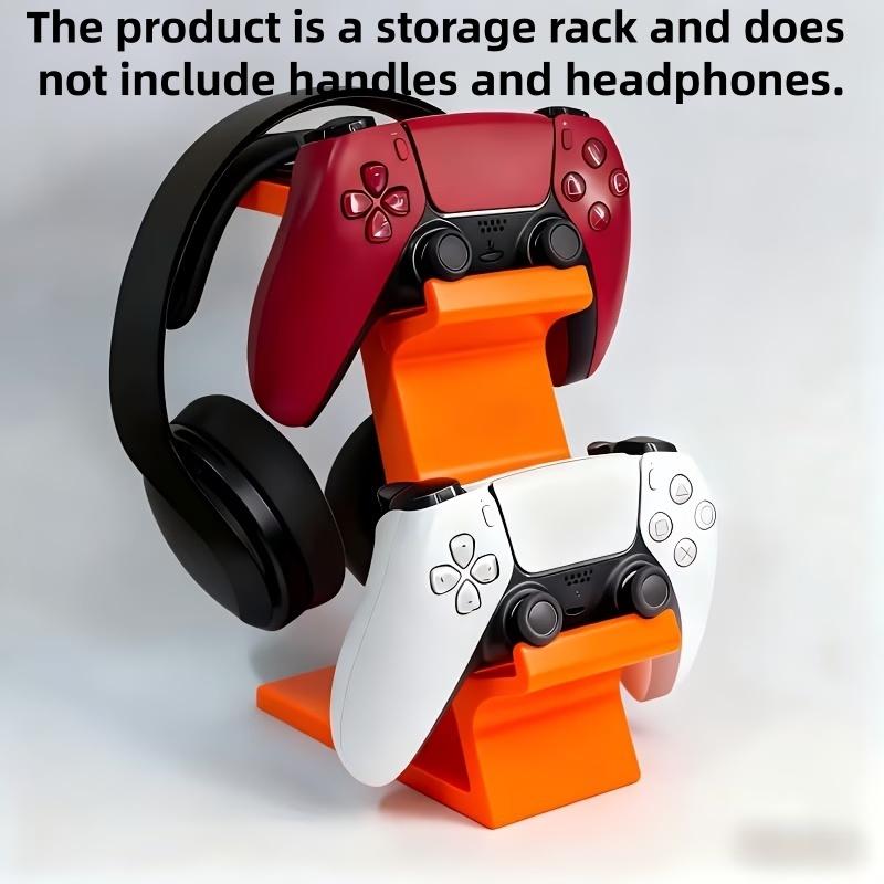 3D Printed Controller Holder and Headphone Holder Saves Desktop Space and Is Suitable for Game Controller Storage Racks, Controller Holders, Headphone Holders and Other Game Accessories