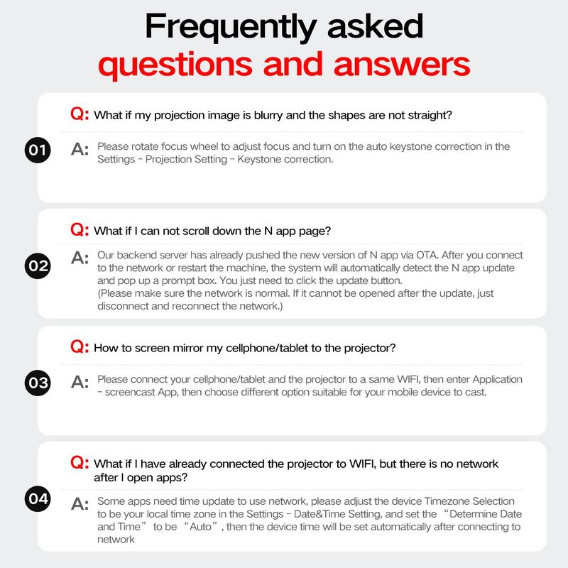 MAGCUBIC HY300Pro+ Portable Projector, Multifunctional Projector, 290ANSI Android 11 Dual WiFi6 BT5.4 180° Rotatable Mini Smart Projector for Home Cinema, Outdoor Movie, Upgraded HY300Pro, Audio