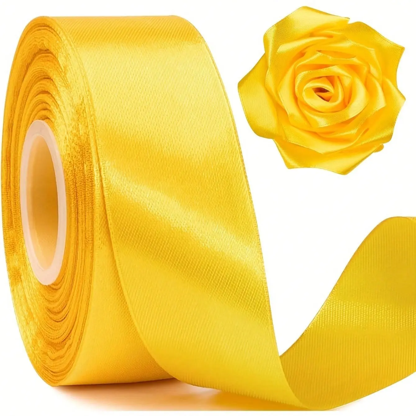 Christmas Solid Ribbon, Handmade Fabric Ribbon for Baking, Gift Wrapping, Gift Decoration, Crafts, Hair Accessories, Wedding Decor, Sewing, Invitations, Bouquets