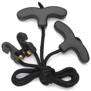 Double Handle Crossbow Cocking Rope Pull Cord String Puller Cocker Aid Tool