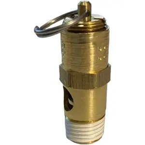 Made Non-Code Safety Valve 1/4 NPT 5 PSI Soft Seat