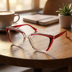 Photochromic Cat Eye Reading Glasses for Women, Color Changing Lens Sun Readers, Elegant Contrast Decor, Stylish Outdoor Everyday Eyewear