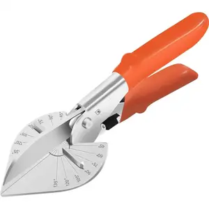 Multi Angle Miter Shear , Adjustable at 45 To 135  With Safety Lock Hand Tools for  Plastic, PVC and Molding Trim