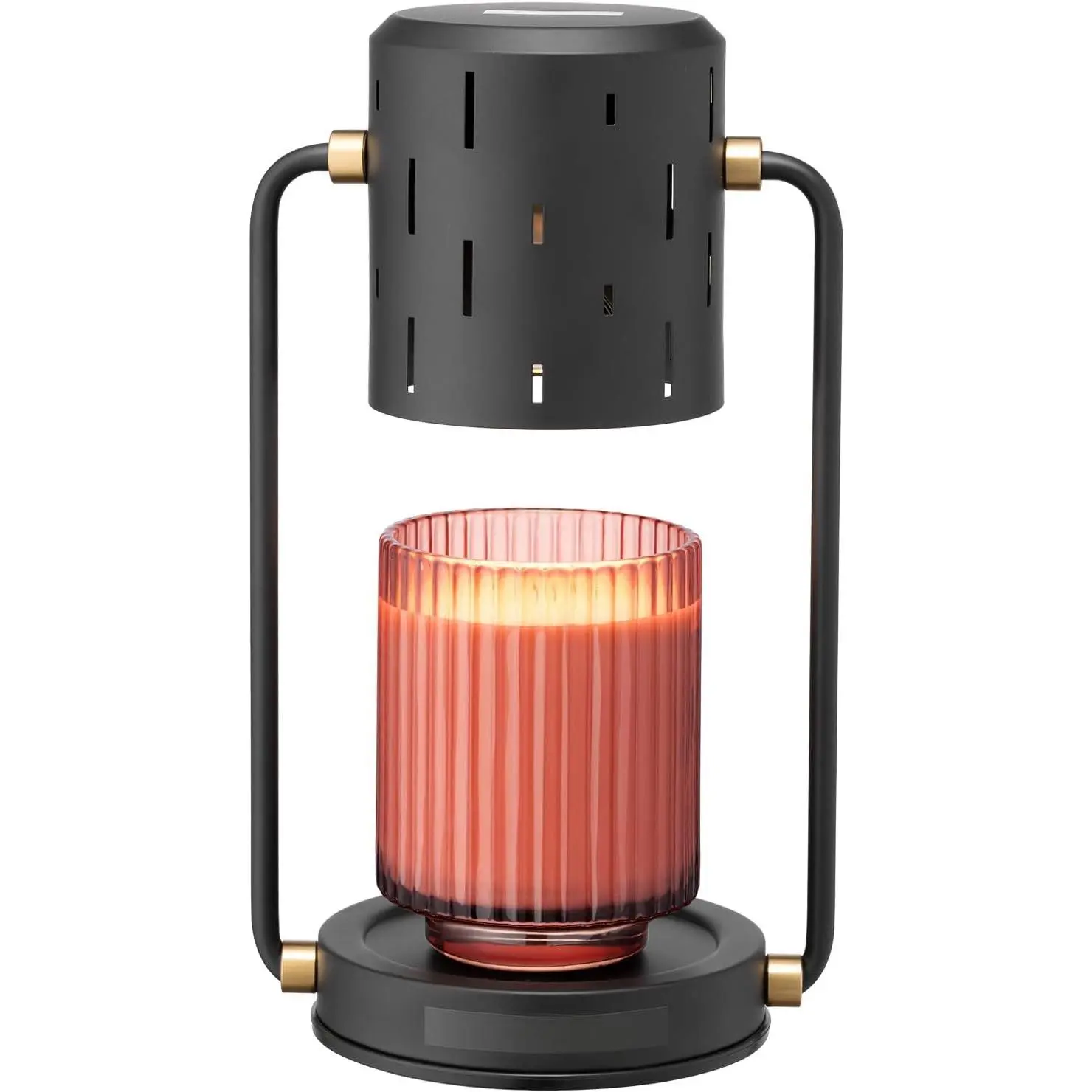 Candle Warmer mp with Warming Dish, Candle mp with Timer & Dimmer for Wax Melting, Electric Candle Melter for  Decor, Compatible with Small & rge Candles, Bulb Included