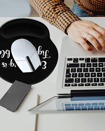 Ergonomic Cat Mouse Pad with Wrist Rest, Gaming Mouse Pad with Wrist Support, Funny Mouse Pad for Desk, Computer Mousepad with Non-Slip Pain Relief PU Base, Cute Office Desk Accessory Ergonomic Cat Mouse Pad with Wrist Rest, Gaming Mouse Pad with Wrist Support, Funny Mouse Pad for Desk, Computer Mousepad with Non-Slip Pain Relief PU Base, Cute Office Desk Accessory