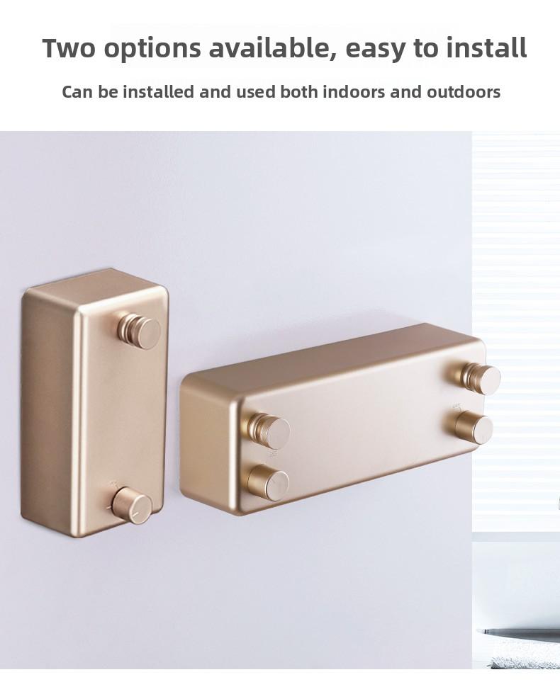 No-Drill Clothesline Indoor Retractable Clothes Drying Artifact Balcony Wall-Mounted Steel Wire Clothesline Invisible Retractable Clothes Rack No-Drill Clothesline Indoor Retractable Clothes Drying Artifact Balcony Wall-Mounted Steel Wire Clothesline Invisible Retractable Clothes Rack