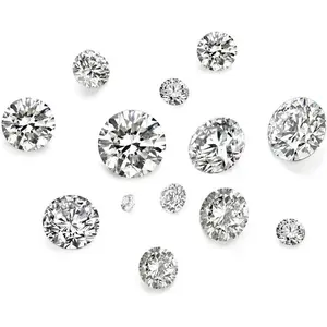 Fashewelry 50Pcs Tiny Cubic Zirconia Faceted Rhinestone Cabochons 1mm 2mm 3mm 4mm 5mm Clear Pointed Back Crystal Diamante Gems for Nail Art Craft Replacing Jewelry