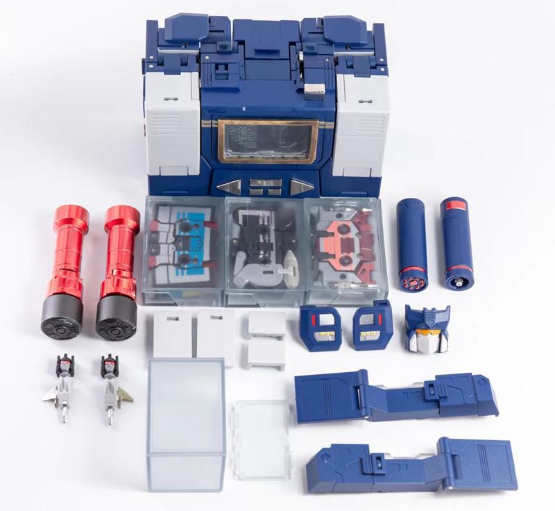 Transformation Masterpiece RP46 RP-46 Soundwave G1 Series KO FT-02 RP01 MP-13 With Three Tapes Action Figure Robot Toys