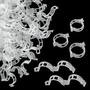 150 count  Support Clips - Tomato Clips for String Trellis, Grape Vine Clips for Garden Netting Climbing , Secured Plastic  Clip for Fixing Stem and Vine