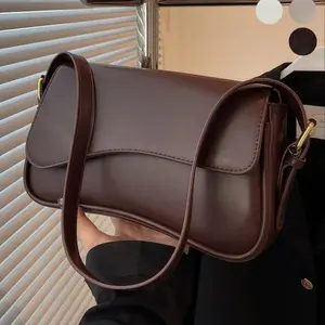 Retro armpit women's bag, Russian high-end feeling, light luxury, exquisite small square bag, women's single shoulder crossbody bag trend