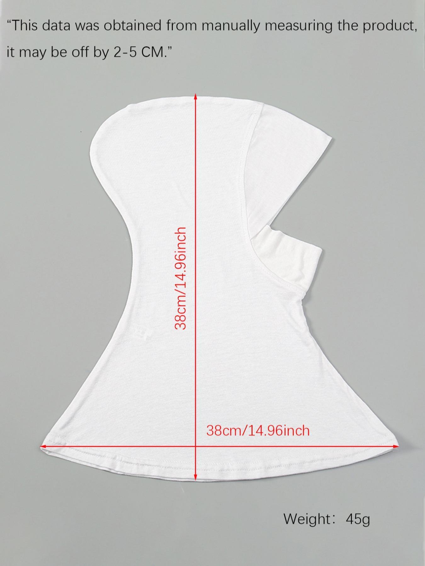 Women's Solid Color Instant Hijab, Modest Soft Comfortable Hijab for Daily Wear, Fashionable Minimalist Accessories for Women & Girls