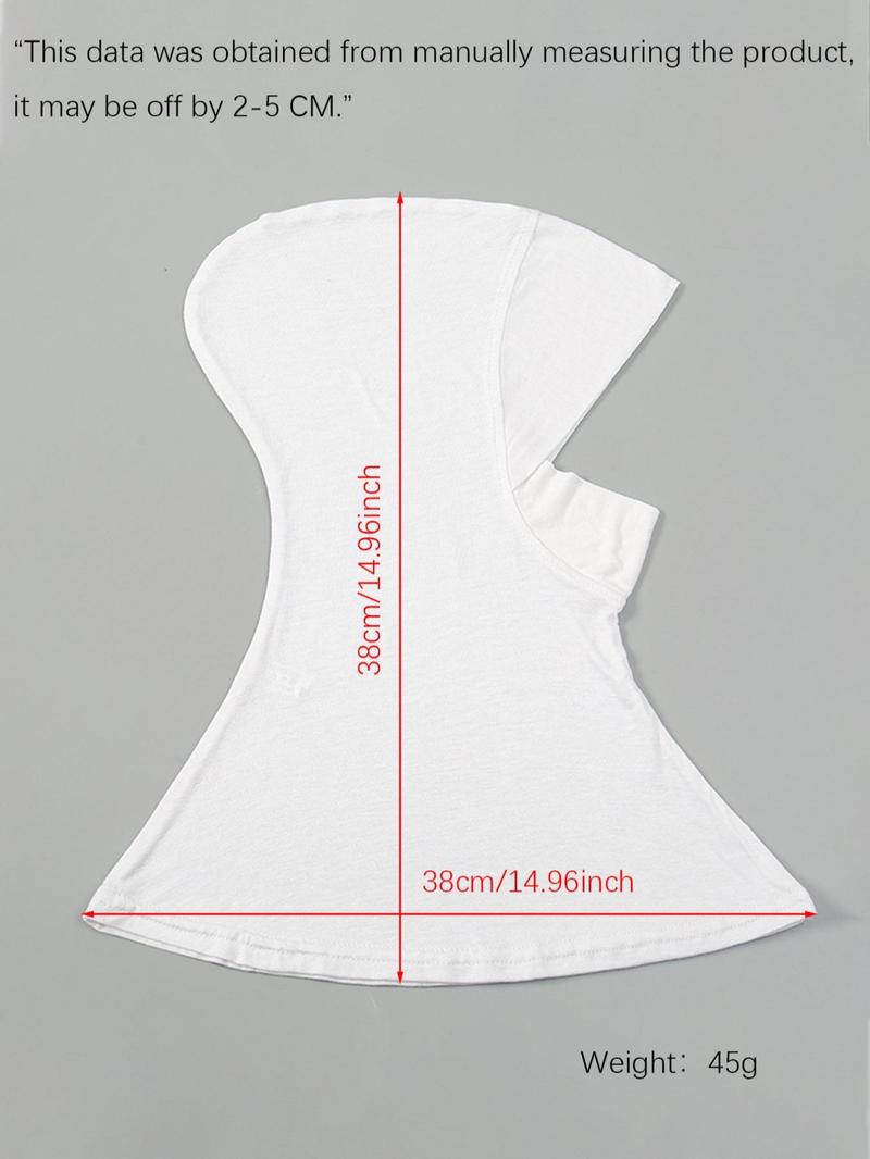 Women's Solid Color Instant Hijab, Modest Soft Comfortable Hijab for Daily Wear, Fashionable Minimalist Accessories for Women & Girls