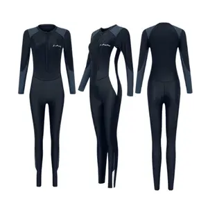 Couple Wetsuits Long Sleeve Quick Dry UV Protection Jellyfish Suit Plus Size Women One Piece Men Pants for Snorkeling Surfing