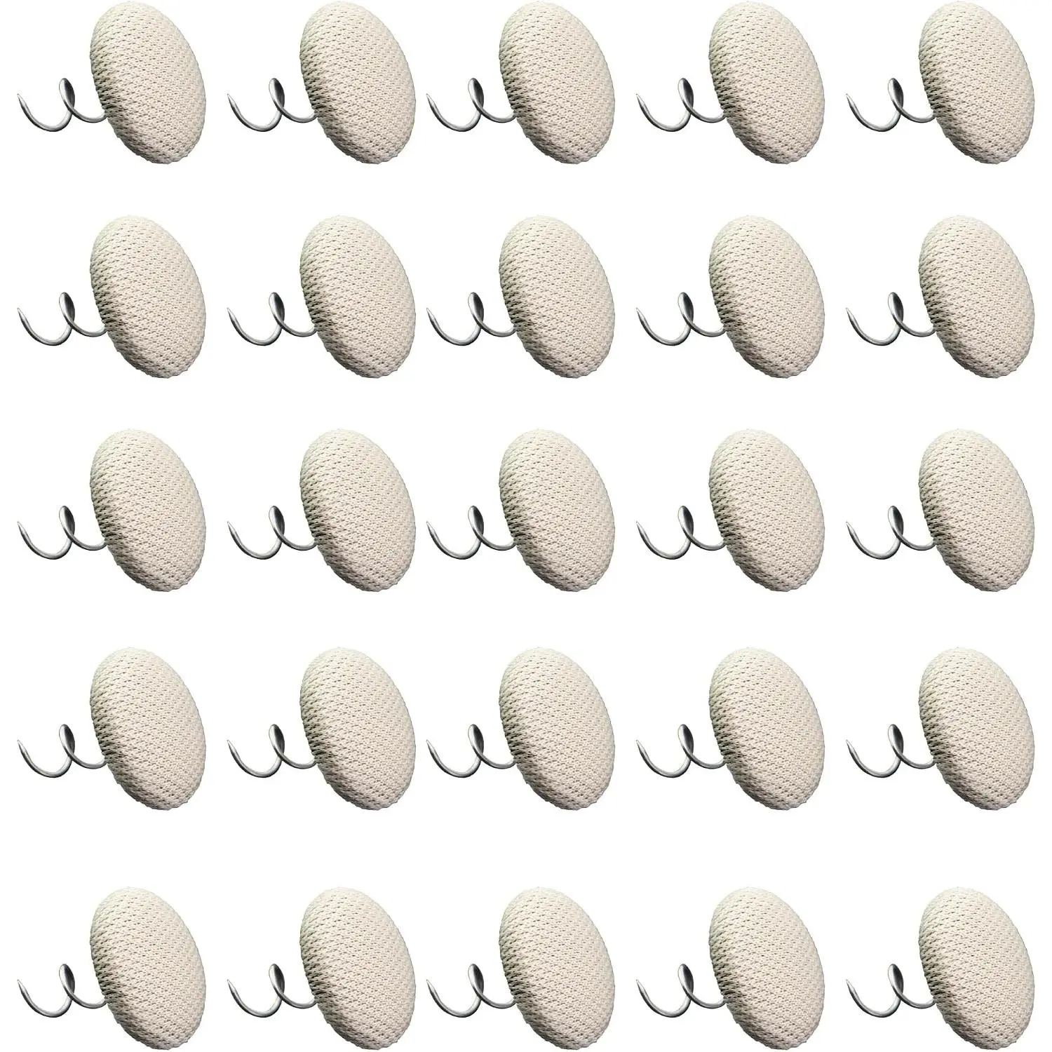 25PCS 18mm Upholstery Twisted Pins Spiral Decorative Nails for Sofa Bedside Bed Skirt Edge, Decorative Arm Cover, Cufflinks and Headwear Decoration