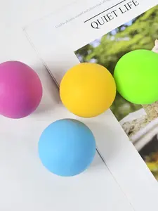 4-Pack Stress Relief Squeeze Balls, PU Foam Grip Strengthener, Elastic Ball for Outdoor Sports, Hand Rehabilitation Trainer, Elderly Stroke Recovery
