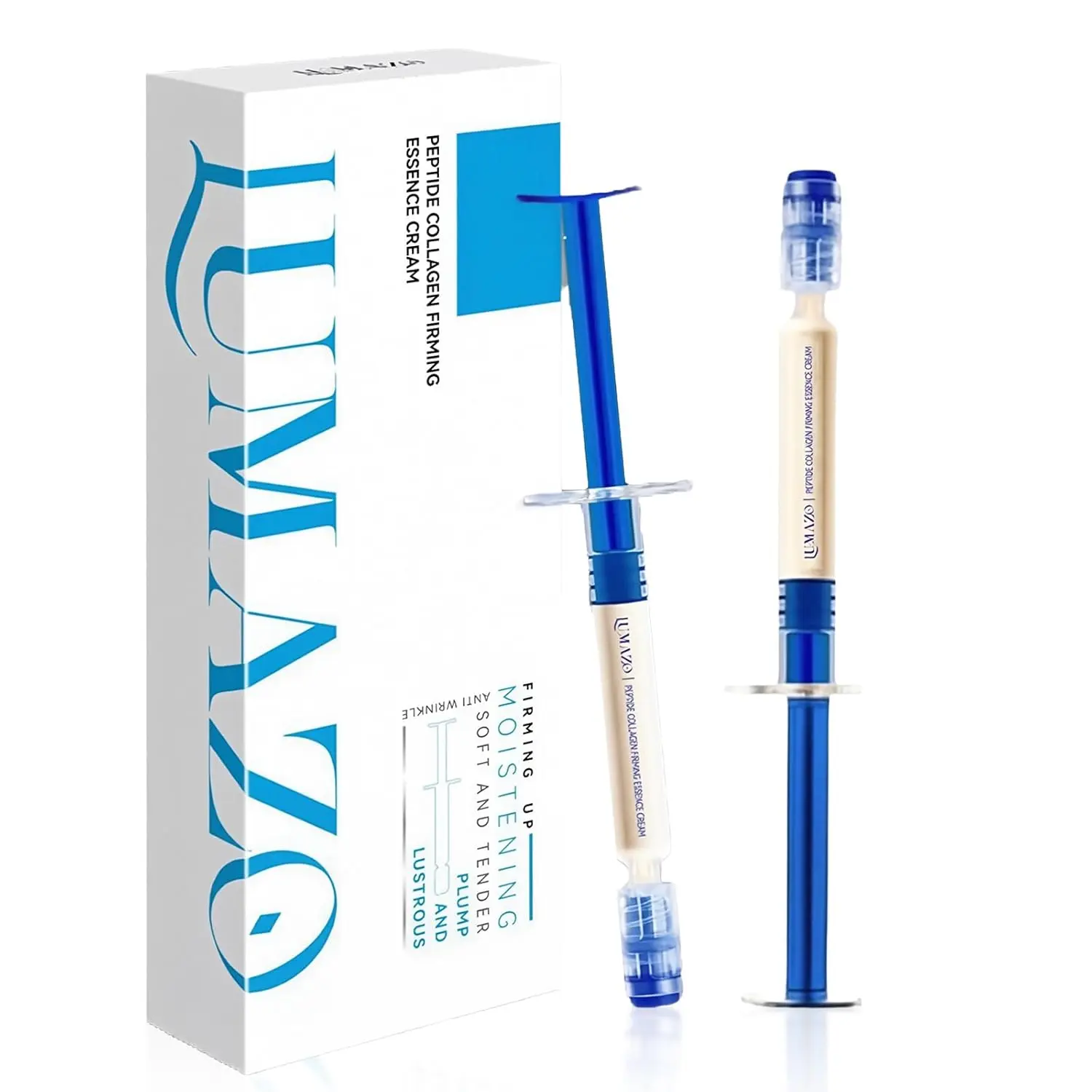 Lumazo Elastic Firming Serum & Essence, Polypeptide-Infused Collagen Formula, Deeply Moisturizing Skin Firming Treatment, Elastic Firming Serums & Essences