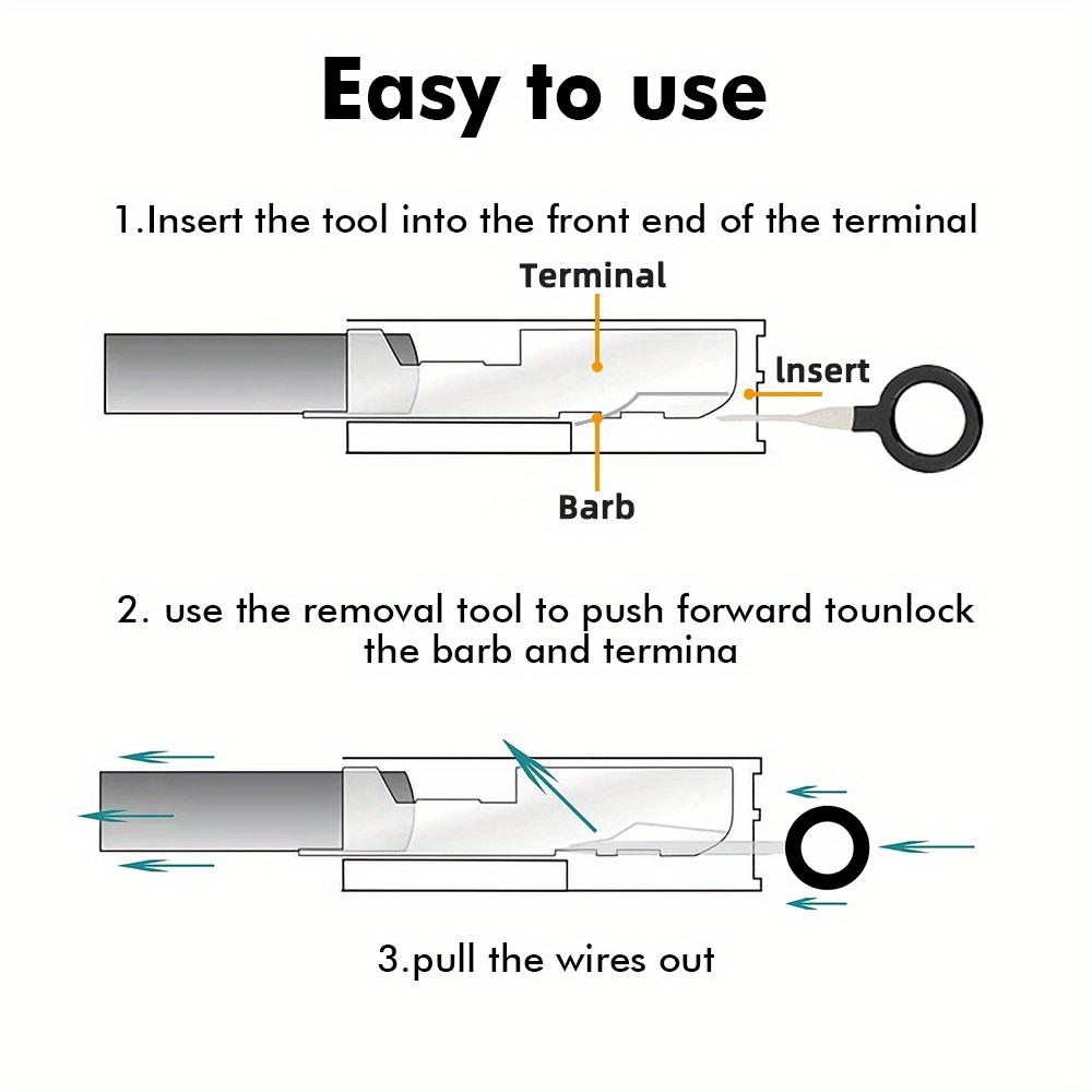 Professional Car Terminal Harness Extractor Removal Repair Tool Kit Suitable for Automotive Repair
