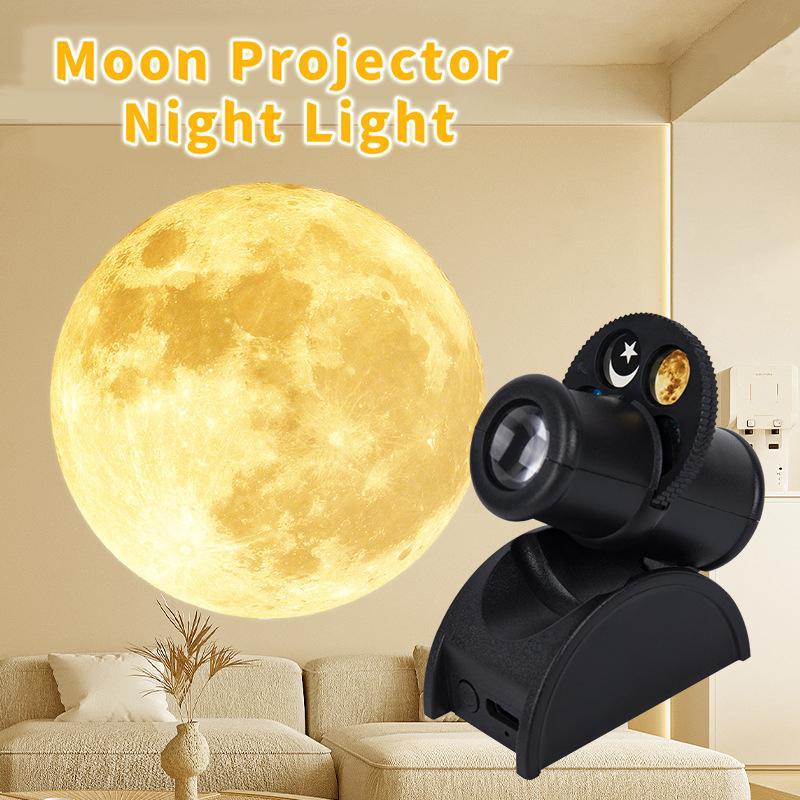 Moonlight projector night light, romantic atmosphere light, 90 ...