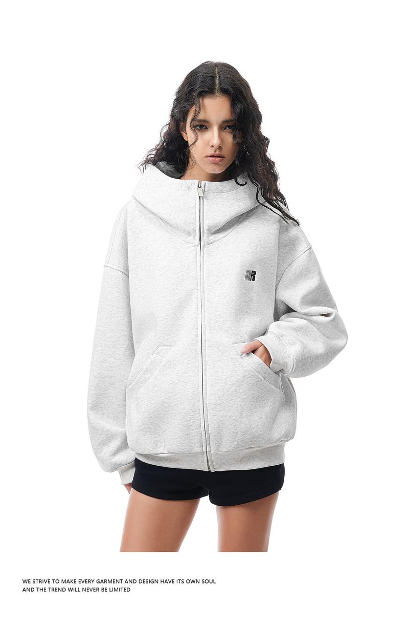 FDR Big Hood Eases Social Anxiety Hoodie High Neck Oversized Unisex Embroidered Letter Fall Cardigan Zip Up Suitable Menswear Womenswear Sweatshirt Pullover Heavyweight #Mentalhealth Tops Casual #valentinesday #tiktokshopjumpstartsale #valentinesdaygift