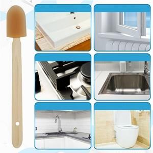 JMIBASIC Finishing Tool - 5 Size Sets - Spatula Finisher - Easy Caulking Tool - Grout sealer Applicator (ABS ())