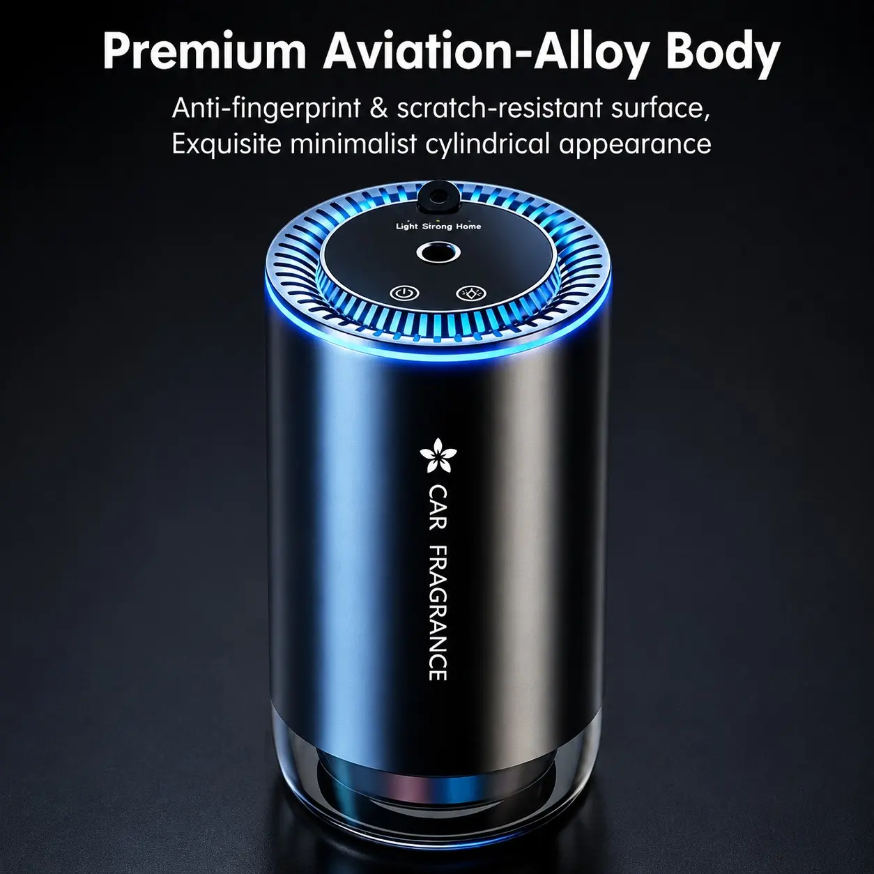 High-End Smart Car Fragrance Machine, Automatic Car Perfume, Portable Ultrasonic Diffuser, Adjustable Spray Settings, Ideal Gift for Car Owners