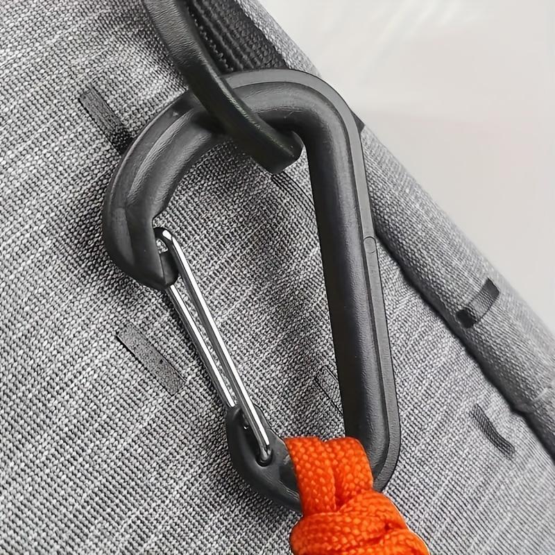 1/2/3counts Paracord Keychain, Anti-lost Rope, Backpack Anti-lost Rope, Outdoor Emergency Key Rope, Hook Carabiner For Leash, Sports & Outdoor Accessories