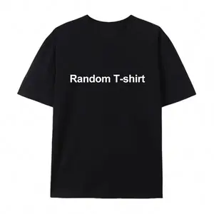 Random T-shirt Print Unisex Tee
