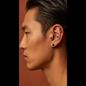 New Fashion Ear Patches, No Piercing Required, Stylish Ear Accessories, Trendy Ear Jewelry, Perfect for All Occasions