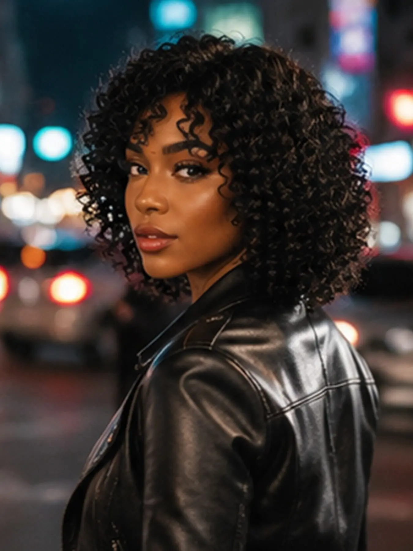 Human Hair Short Curly Pixie Cut Wig for Black Women Glueless Wigs Wear and Go Pixie Bob Wig Natural Black Side Part Soft Volume Daily Hairstyle