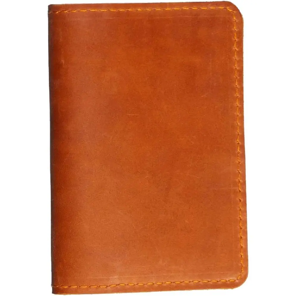 Field Notes Leather Cover, Full Grain, Fits 3.5" x 5.5" Notebooks, Crafted in the , Pocket Journal Cover for Everyday Carry with Pen Holder -