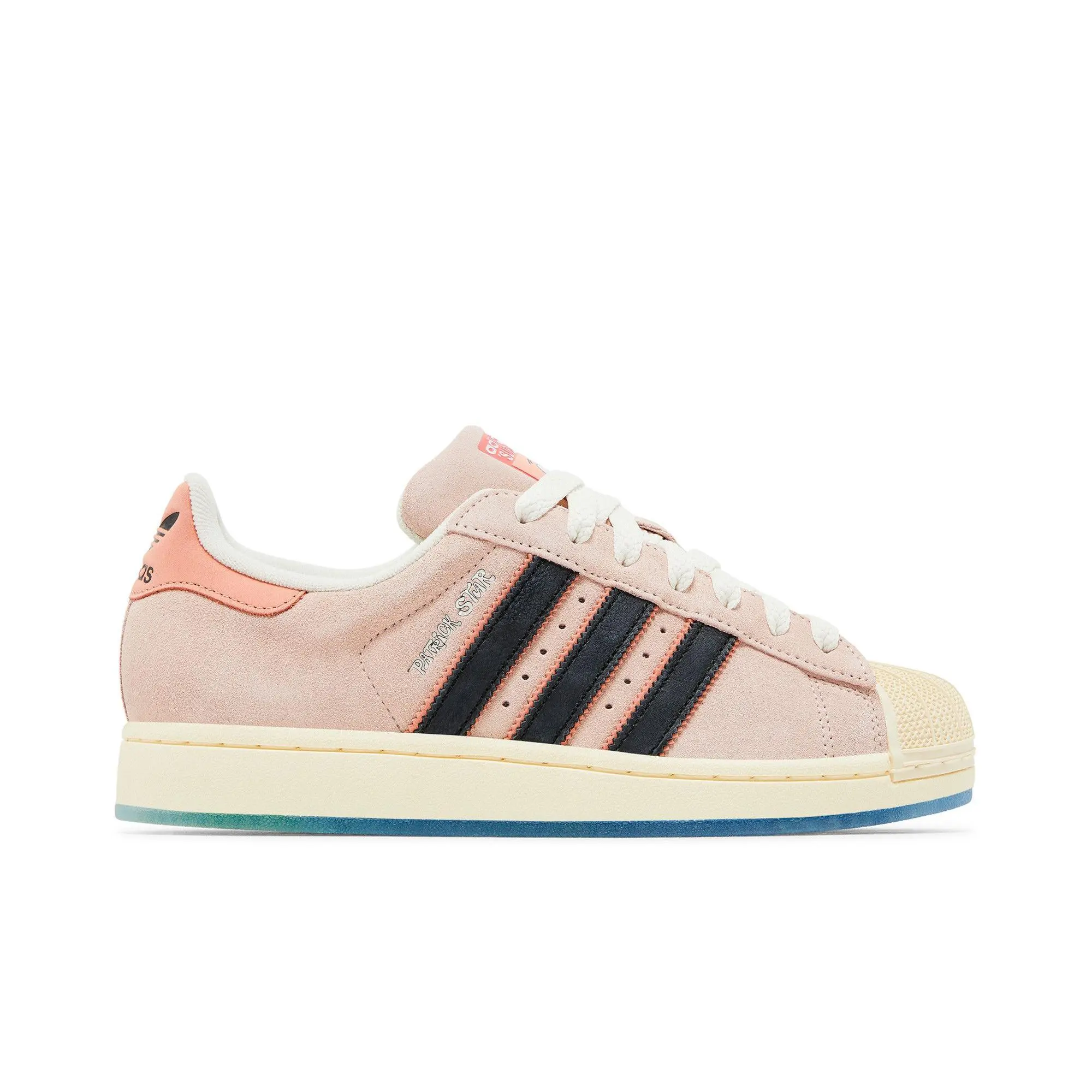 SpongeBob SquarePants x adidas Superstar 'Patrick Star' (Unisex) Supplier Colour/Core Black/Wonder Clay sneakers JQ6778